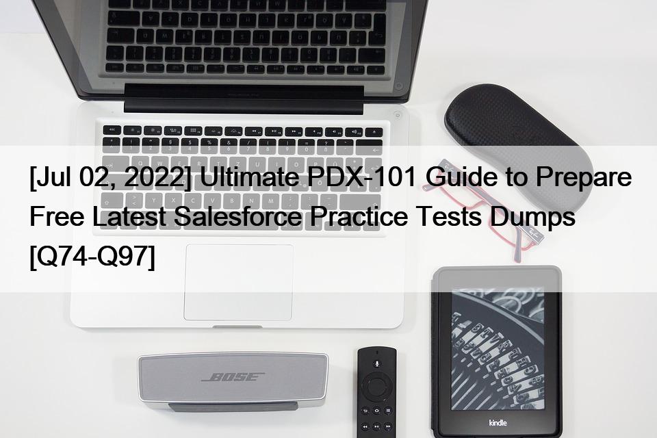 Exam PDX-101 Details